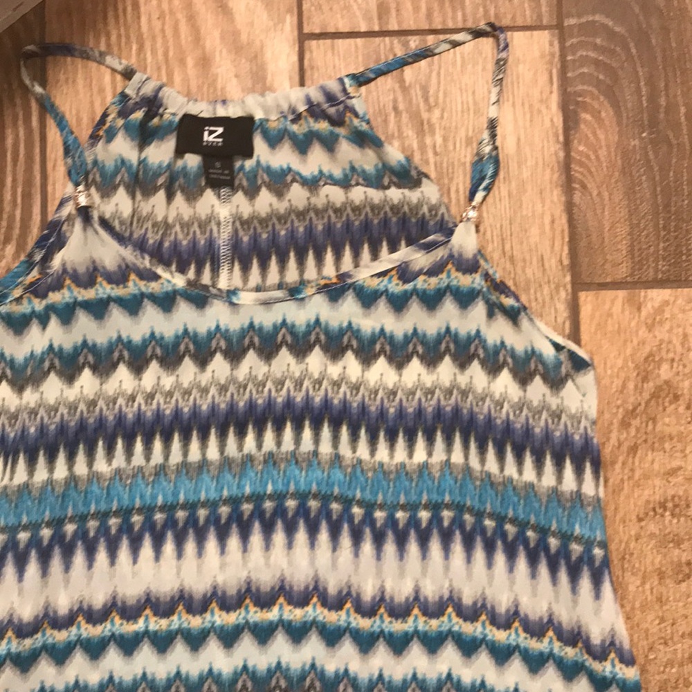 Sheer lightweight tank top